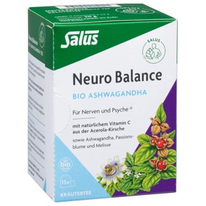 NEURO BALANCE Bio Ashwagandha Tee Salus Filterbtl. Produktbild