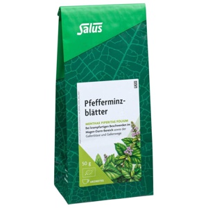 PFEFFERMINZBLÄTTER Arzneitee Bio Salus Produktbild