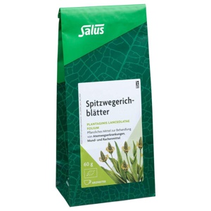 SPITZWEGERICHBLÄTTER Arzneitee Bio Salus Produktbild