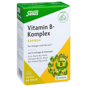 VITAMIN B KOMPLEX vegetabile Kapseln Salus Produktbild