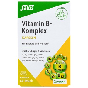 Salus Vitamin B Komplex Kapseln vegan Produktbild