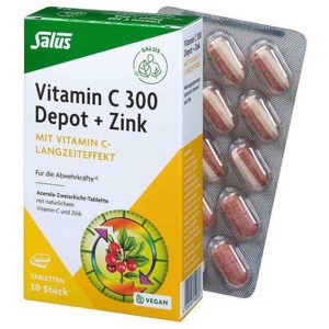 VITAMIN C 300 Depot+Zink Tabletten Salus Produktbild