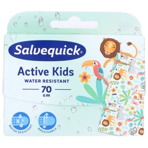 Salvequick Active Kids Vandafvisende Plaster produktbillede