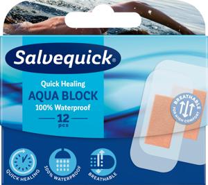 Salvequick Aqua Block 12 st
