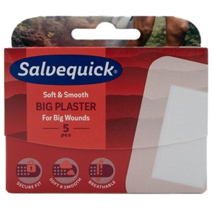 Salvequick Big Plaster - 5 stk. produktbillede