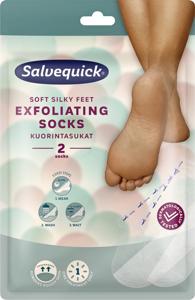 Salvequick Exfoliant Socks 1 par produkt bild