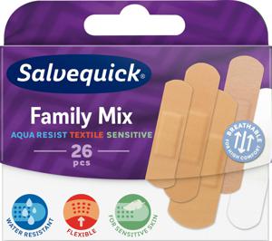 Salvequick Family Mix, 26 st