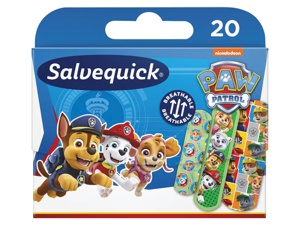 Salvequick Paw Patrol Plaster, 20 stk. produktbilde