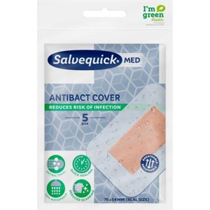 Salvequick plaastrid Antibact Cover N5 toote pilt