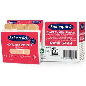 Salvequick Textilplåster Refiller 6x40 st produkt bild