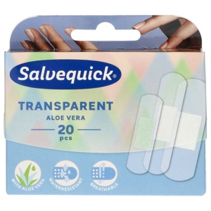 Salvequick Transparent Aloe Vera Plaster produktbillede