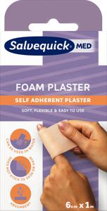 SalvequickMED Foam Plaster 6cm x 1m produkt bild