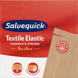 SalvequickMED Textile Elastic 5 m x 6 cm produkt bild