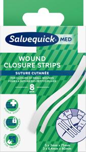 Salvequick MED Wound Closure Strips 8 st produkt bild