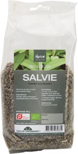 Salvie Økologisk - 90 gram produktbillede