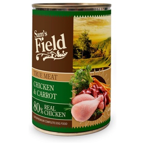 Sam's Field Chicken & Carrot 400 g produkt bild