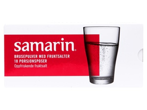 Samarin fruktsalt poser 18 stk produktbilde