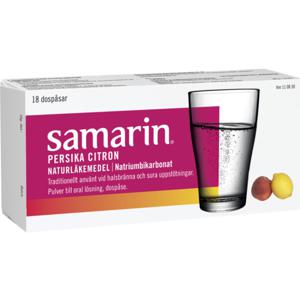 Samarin Persika/citron 18 pack produkt bild