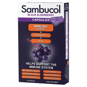 Sambucol Immuno Forte Black Elderberry Capsules product image