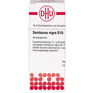 SAMBUCUS NIGRA D 10 Globuli Produktbild