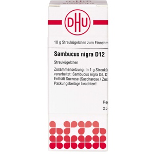 SAMBUCUS NIGRA D 12 Globuli Produktbild