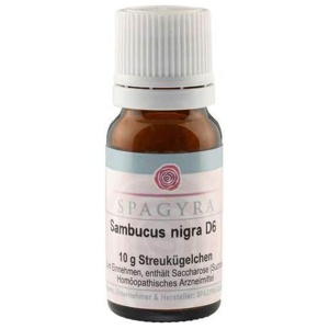 SAMBUCUS NIGRA D 6 Globuli Produktbild