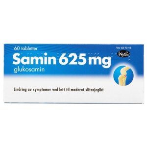 Samin 625 mg tabletter 60 stk produktbilde