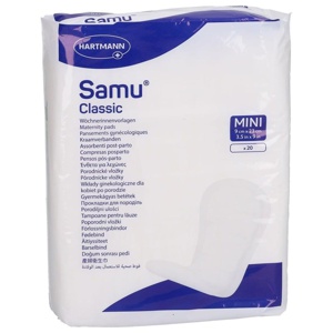 Samu Wöchnerinnen Vorlagen Classic mini 9x23 cm, 20 St n.v. Produktbild