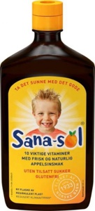 Sana-Sol u/sukker 500 ML m/pant produktbilde