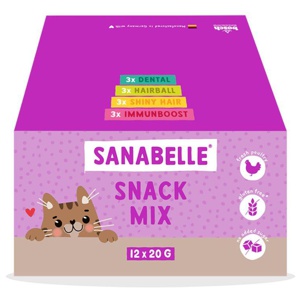 Sanabelle Snack Mix mit 4 Sorten für Katzen Produktbild