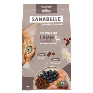 Sanabelle Sensitive mit Lamm & Blaubeeren Produktbild