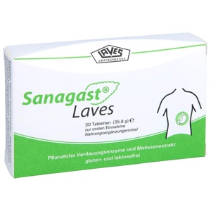 SANAGAST Laves Tabletten Produktbild