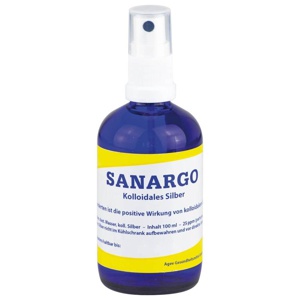 Sanargo kolloidales Silber Sprühflasche Produktbild