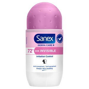 Sanex Derma Care+ Invisible 72H Roll-on - 53 ml. produktbillede