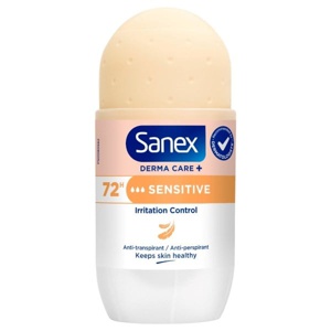Sanex Dermo Care+ Sensitive 72H Roll-on - 50 ml. produktbillede