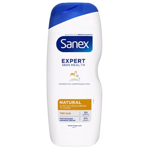 Sanex Expert Skin Health Natural Shower gel - 600 ml. produktbillede