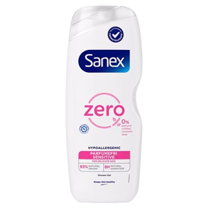 Sanex Shower Gel Zero% - 600 ml. produktbillede