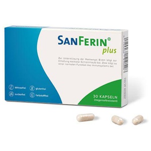 Sanferin Plus Magensaftresistente Kapseln Produktbild
