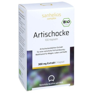 SANHELIOS Bio Artischocke Kapseln Produktbild