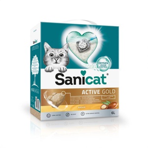 Sanicat Active Gold Katzenstreu Produktbild