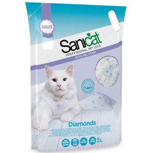 Sanicat Diamonds Katzenstreu Produktbild
