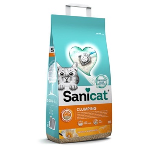 Sanicat Klumpende Katzenstreu mit Vanille & Mandarine Produktbild