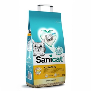Sanicat Klumpende Katzenstreu Parfümfrei Produktbild