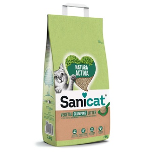 Sanicat Natura Activa 100% Green Clumping Cat Litter product image