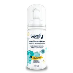 Sanify Alkoholfri Handdesinfektion Skum 50 ml produkt bild