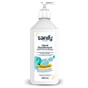 Sanify Alkoholfri Handdesinfektion Skum 600 ml produkt bild