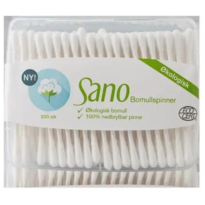 Sano bomullspinner 200 stk produktbilde