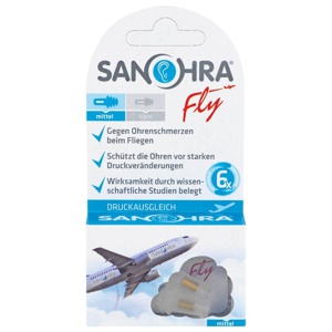 SANOHRA Fly Ohrenschutz für Erwachsene 2 St Produktbild