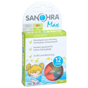 SANOHRA max Gehörschutzstöpsel f.Kinder Produktbild