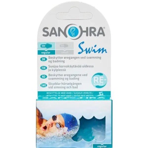 Sanohra Swim voksen ørepropper 1 par produktbillede